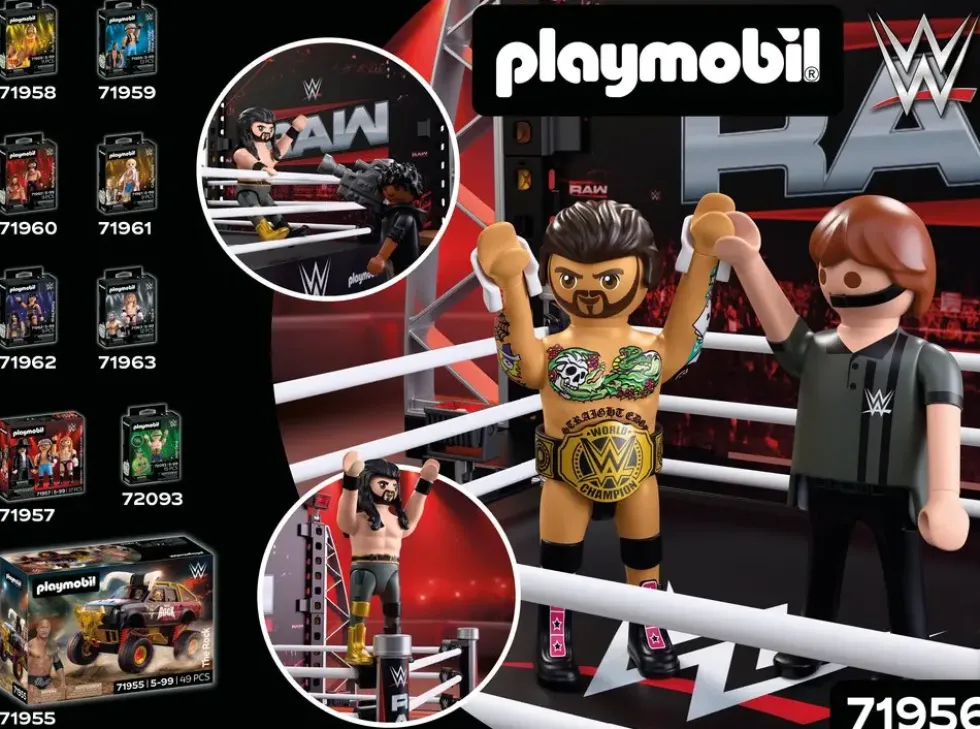 WWE COFFRET COLLECTOR - LE RING 71956