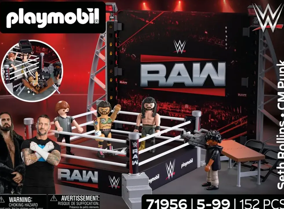 WWE COFFRET COLLECTOR - LE RING 71956