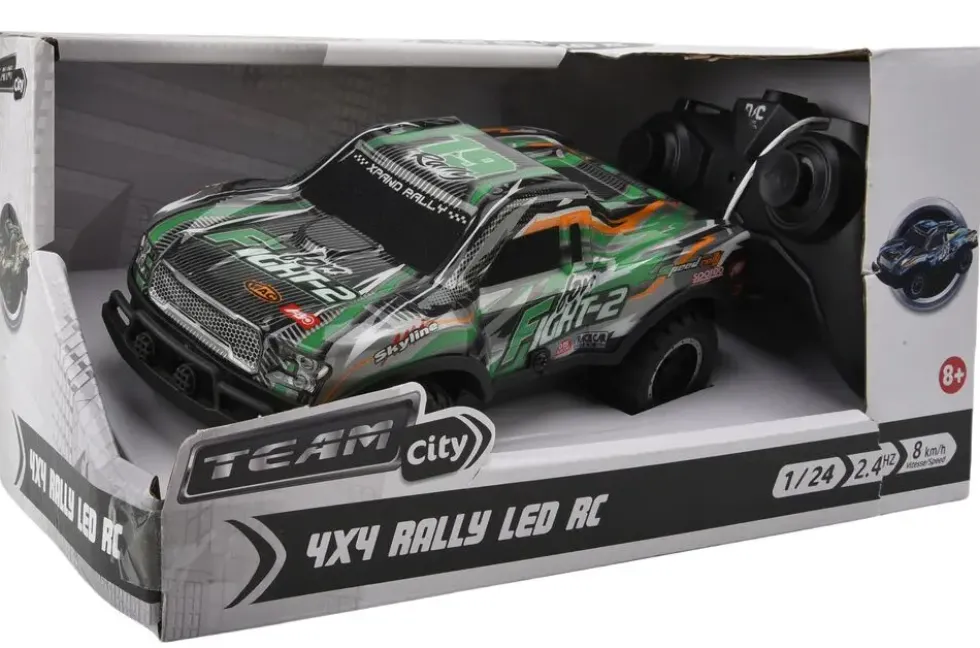 4x4 RALLY LED RADIOCOMMANDE 1:24