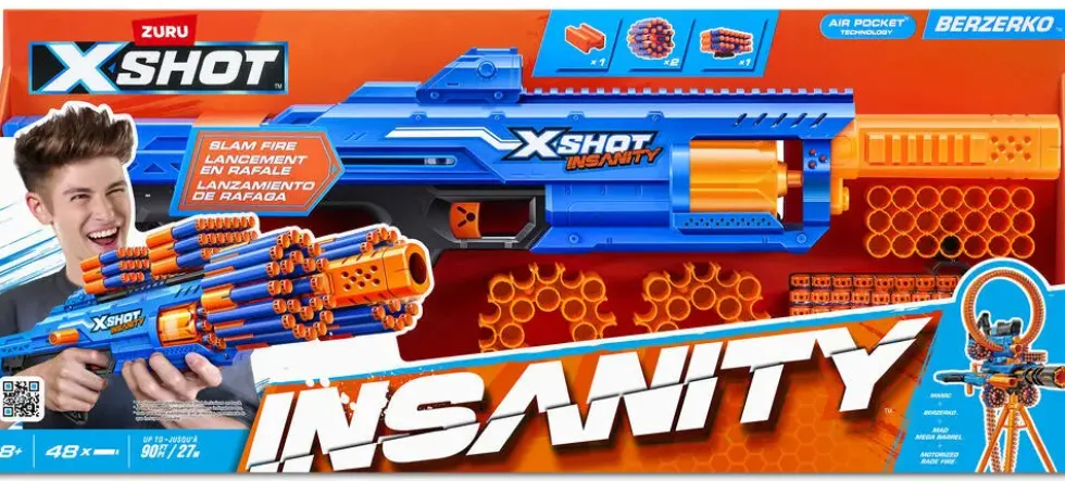 X-SHOT INSANITY - BERZERKO BLASTER