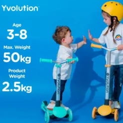 Y GLIDER AIR VERT - TROTTINETTE 3 ROUES LUMINEUSES