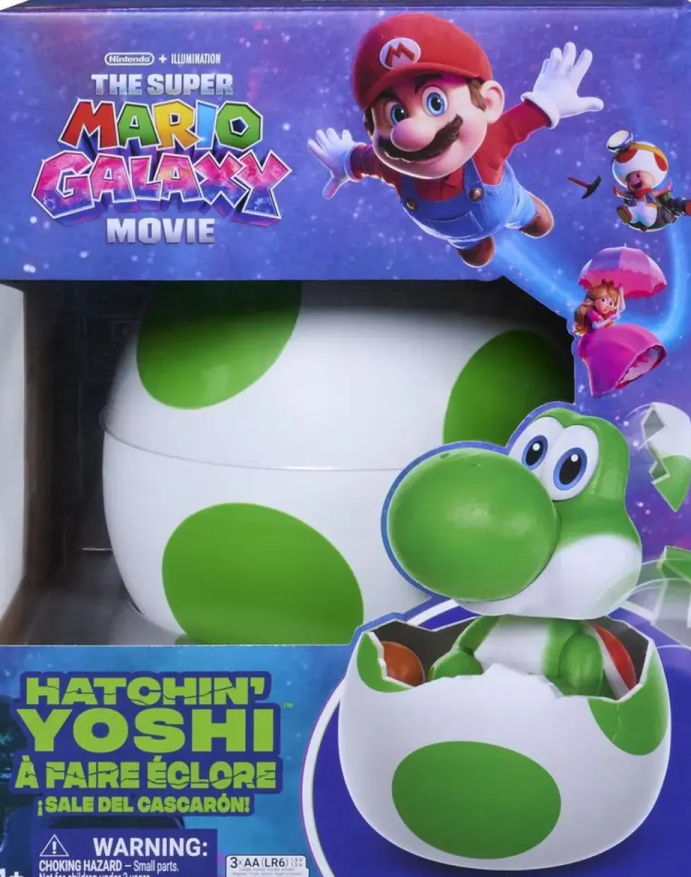 YOSHI INTERACTIF A FAIRE ECLORE HATCHIN YOSHI