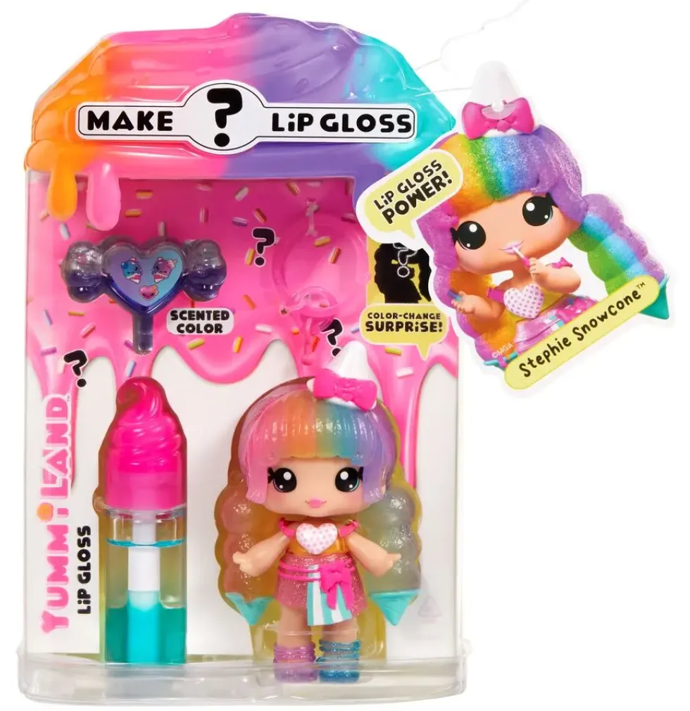YUMMILAND MYSTERY LIP GLOSS POUPEE - STEPHIE SNOWCONE