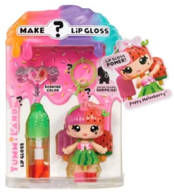 YUMMILAND MYSTERY LIP GLOSS POUPEE - POPPY MELONBERRY