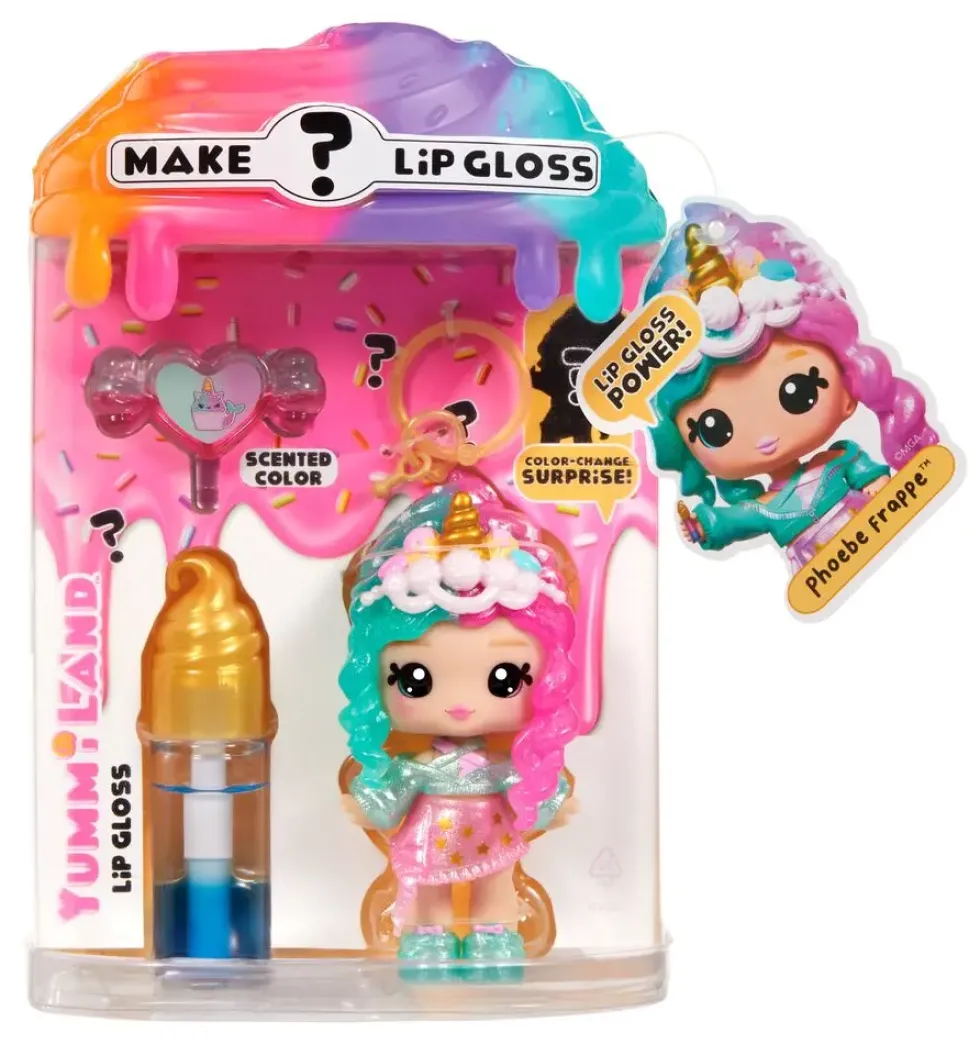 YUMMILAND MYSTERY LIP GLOSS POUPEE - PHOEBE FRAPPE