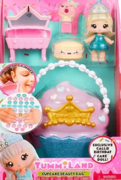 YUMMILAND PLAYSET POUPEE AVEC GLOSS - SAC CUPCAKE
