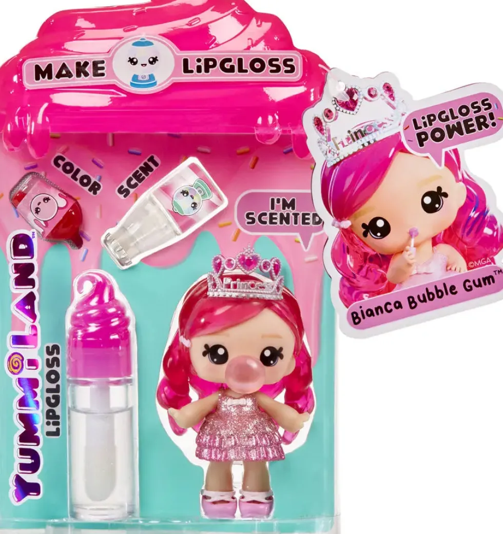 YUMMILAND - POUPEE BIANCA CHEWING GUM ET GLOSS