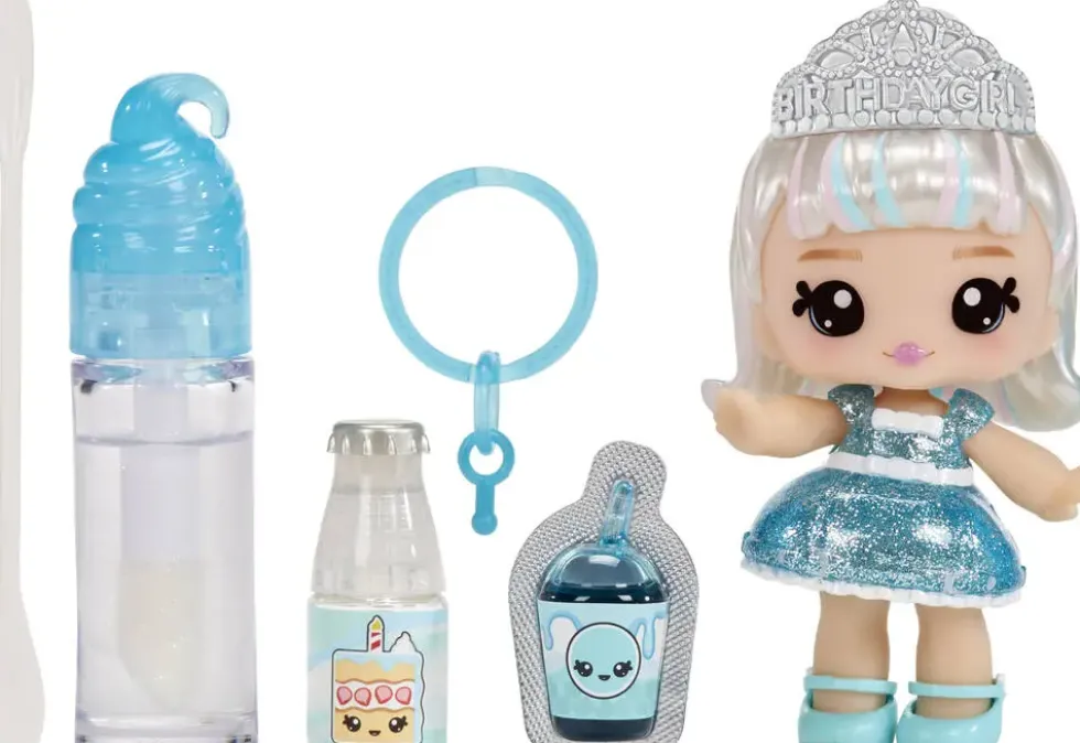 YUMMILAND - POUPEE CALLIE GATEAU D'ANNIVERSAIRE ET GLOSS