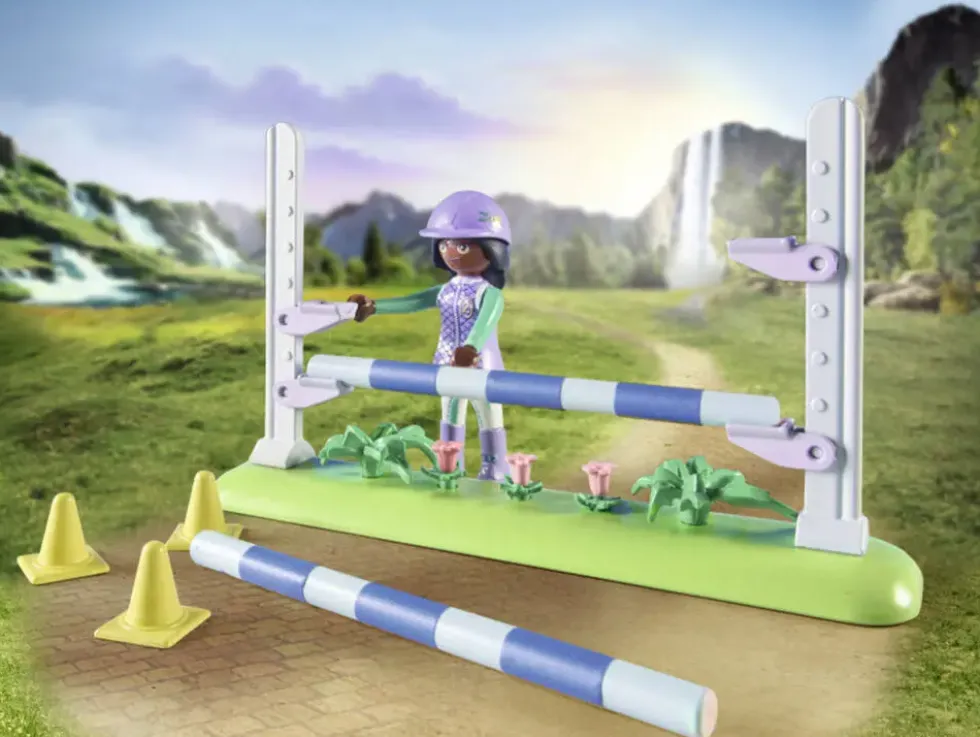 ZOE ET BLAZE AVEC PARCOURS D'OBSTACLES - 71355