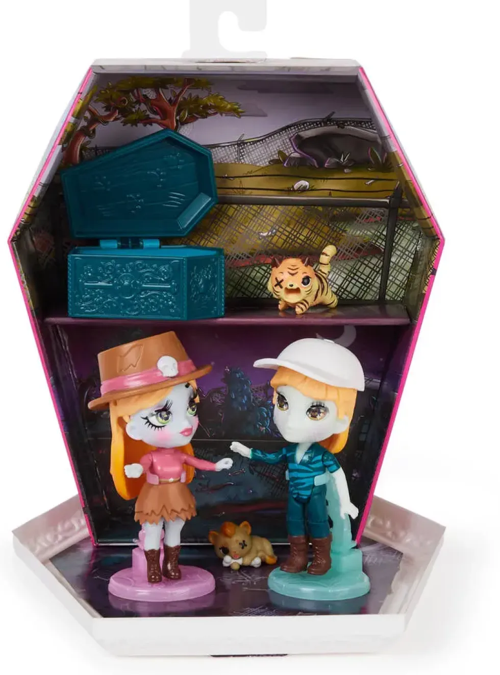 ZOMBAES WILD VIBES - PACK DE 2 WILD VIBES BIG CAT UN-RESCUE
