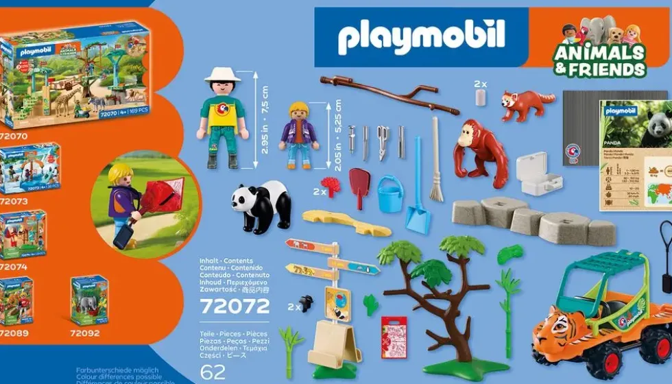 ZOO : GARDIEN DE ZOO ET VEHICULE 72072
